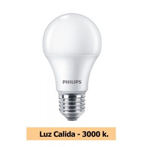 Lampara Philips led bulbo Calida