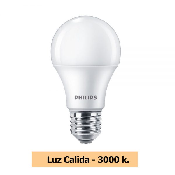 Lampara Philips led bulbo Calida