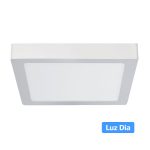 Artefacto LED Cuadrado Exterior Luz Dia