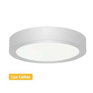 Artefacto LED Redondo Exterior Calido