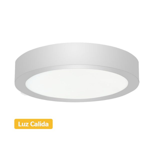 Artefacto LED Redondo Exterior Calido