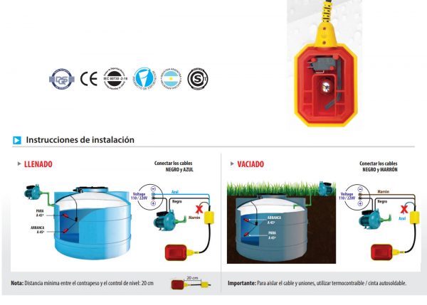 Instrucciones automatico Viyilant