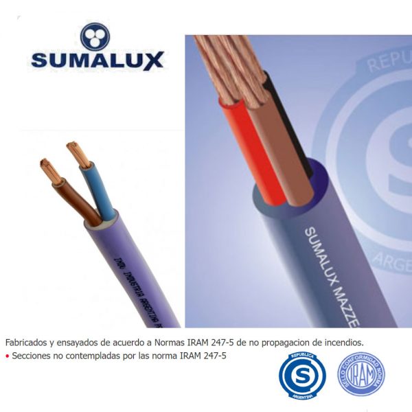 Cable Sumalux subterraneo bipolar