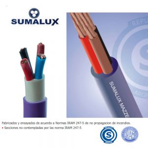 Cable Sumalux subterraneo Tetrapolar