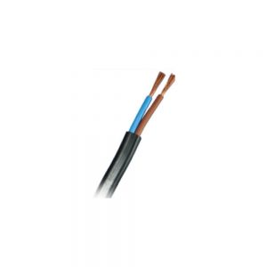 Cable envainado chato negro sumalux velador