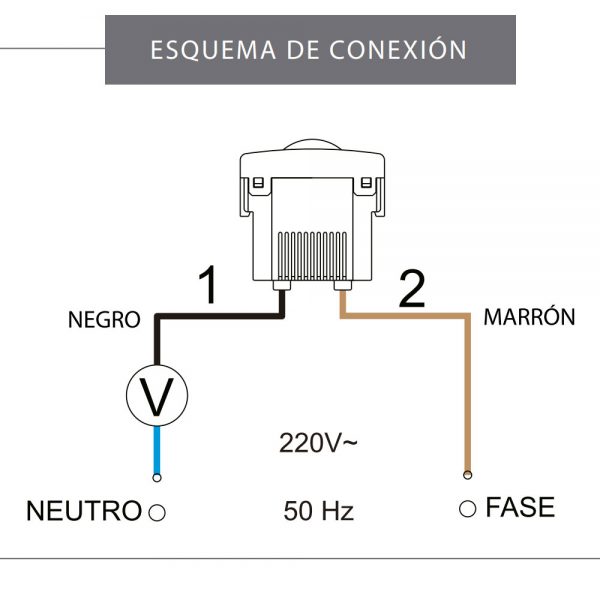 Esquema conexion regulador ventilador kalop