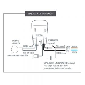 Conexion Fotocontrol Kalop con sensor