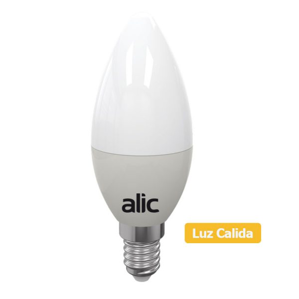 Lampara Alic LED velita mignon Calida