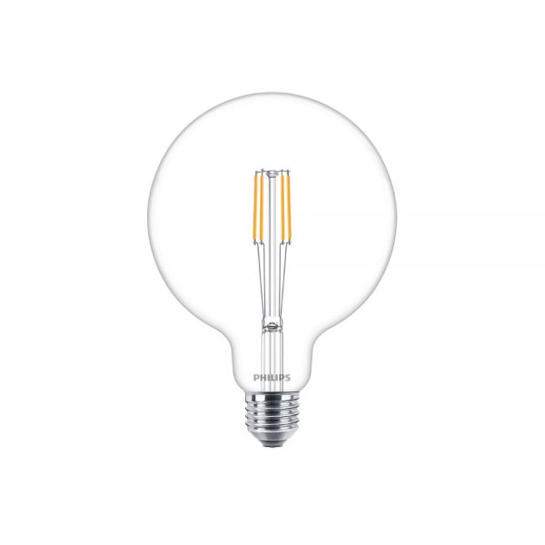 Lampara Philips led filament Globo