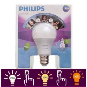 Lampara Philips regulable 3 posiciones luz dia