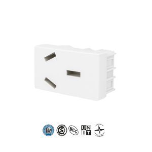 Modulo Kalop toma con neutro 20a. blanco 1 modulo