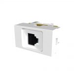 Modulo Verona Platinum blanco RJ45