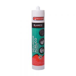 Sellador acrilico pintable tacsa blanco