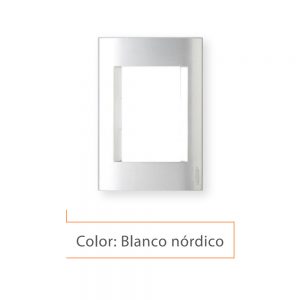 Tapa Kalop Civil Rectangular blanco nordico