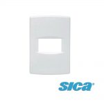 Tapa Modulo Sica Life 1 boca rectangular