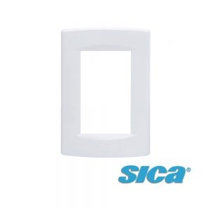 Tapa Modulo Sica Life 3 bocas rectangular