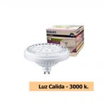 Lampara Philips led ar111 cálida