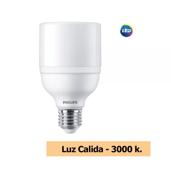 Lampara Philips Led 20w. Calida