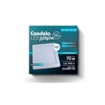 Plafón Led Candela Aplicar Cuadrado 12w. Luz día