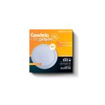 Plafón Led Candela Redondo Aplicar 18w. Luz Cálida