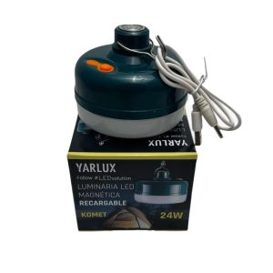 Luminaria magnetica para camping recargable