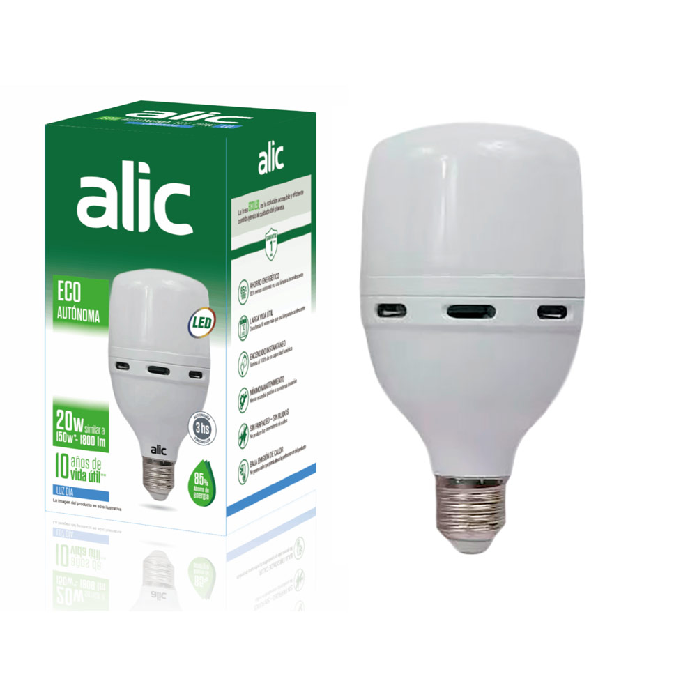 Lampara led ALIC galponera AUTONAMA 20w