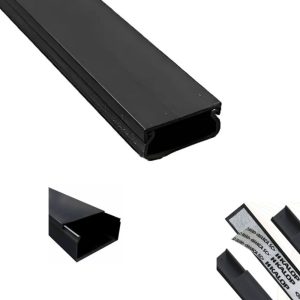 Cable canal Kalop NEGRO 20x10