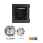 Caja Kalop Arkos 2 modulo Negra