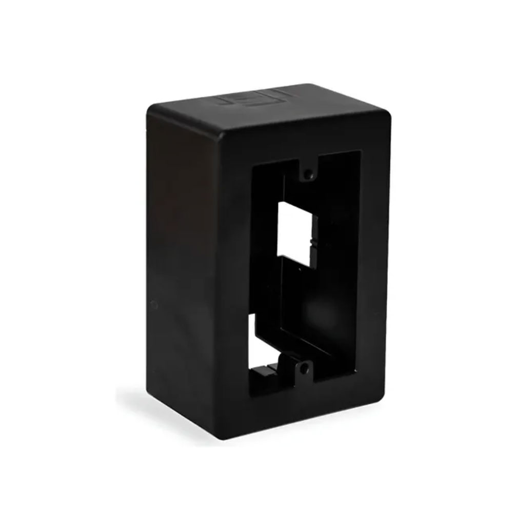Caja Kalop para cable canal profunda NEGRA