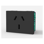 Módulo toma puro Cambre gris