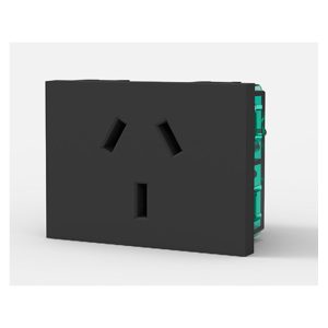 Módulo toma puro Cambre gris