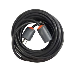 Alargue Richi negro 20 mts. cable 3x1.5