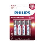 Pilas Power Alcalinas Philips AA