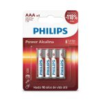 Pilas Philips Power Alcalinas AAA